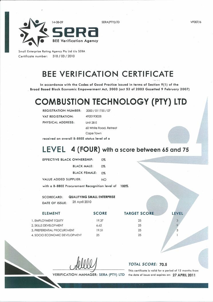 Bee-Verification-Certificate