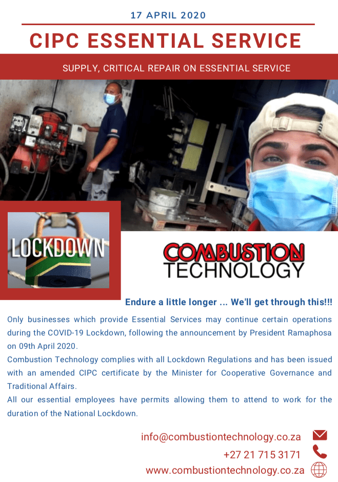 CIPC Essential Service Certificate for Extended Lockdown