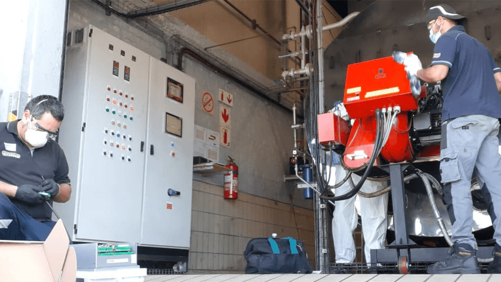 Boiler and burner service during lockdown