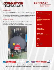 Projects | Combustion Technology