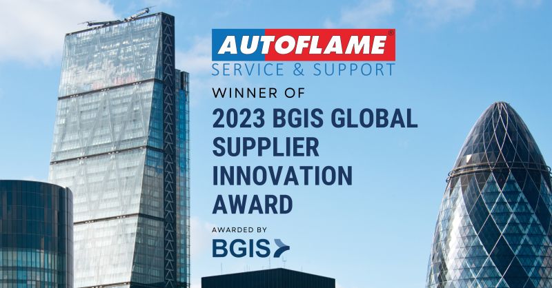 AUTOFLAME WINS 2023 BGIS GLOBALS UPPLIER INNOVATION AWARD
